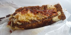  at Ben & Esther's Vegan Jewish Deli in Portland