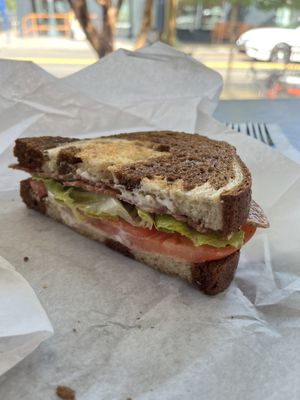   at Ben & Esther's Vegan Jewish Deli in Portland