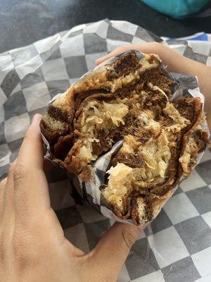 Ruben sandwich   at Ben & Esther's Vegan Jewish Deli in Portland