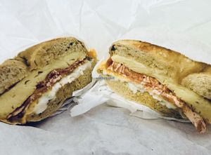   at Ben & Esther's Vegan Jewish Deli in Portland