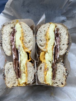   at Ben & Esther's Vegan Jewish Deli in Portland