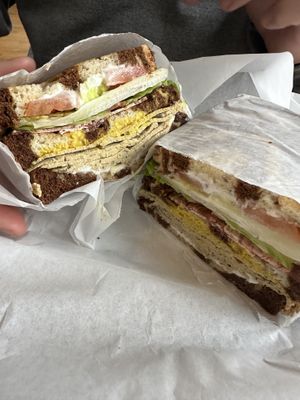 Turkey Bacon   at Ben & Esther's Vegan Jewish Deli in Portland