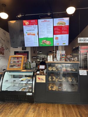   at Ben & Esther's Vegan Jewish Deli in Portland