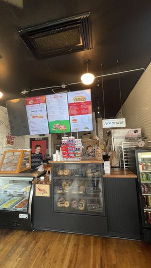   at Ben & Esther's Vegan Jewish Deli in Portland