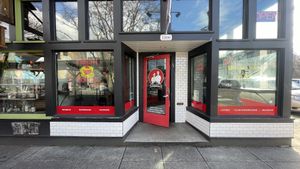   at Ben & Esther's Vegan Jewish Deli in Portland