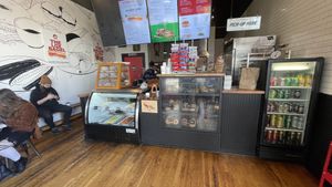   at Ben & Esther's Vegan Jewish Deli in Portland