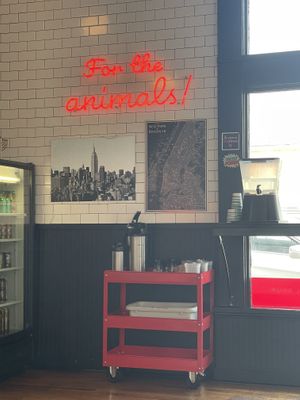 Decor  at Ben & Esther's Vegan Jewish Deli in Portland