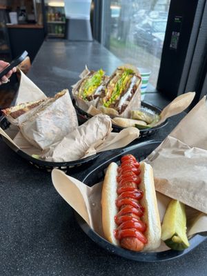  at Ben & Esther's Vegan Jewish Deli in Portland