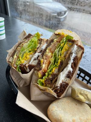  at Ben & Esther's Vegan Jewish Deli in Portland