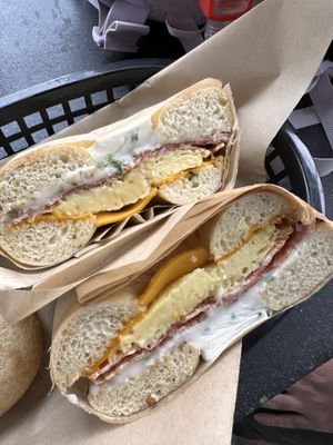 RZA seriously try the bacon   at Ben & Esther's Vegan Jewish Deli in Portland