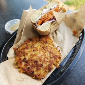  at Ben & Esther's Vegan Jewish Deli in Portland