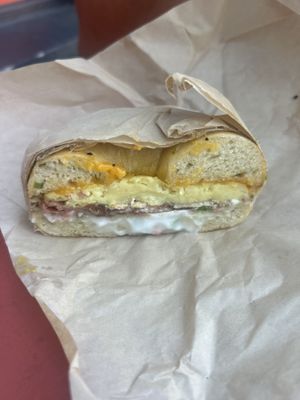 RZA  at Ben & Esther's Vegan Jewish Deli in Portland