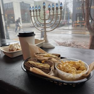 Mac salad  at Ben & Esther's Vegan Jewish Deli in Portland