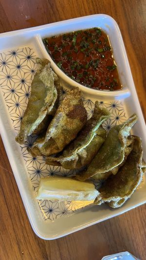 Vegan Gyozaa  at RAKKAN Ramen - Long Beach in Long Beach