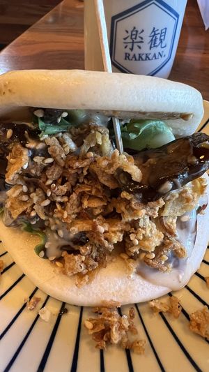 Vegan Bun  at RAKKAN Ramen - Long Beach in Long Beach