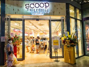 Shop front at Scoop Wholefoods - Waterway Point in Northeast Singapore
