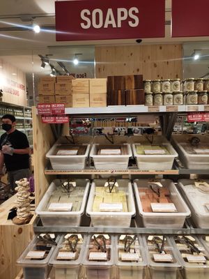 Soaps at Scoop Wholefoods - Waterway Point in Northeast Singapore