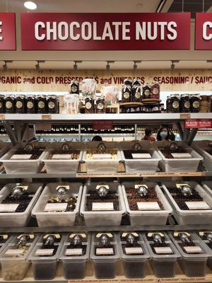 Chocolate nuts at Scoop Wholefoods - Waterway Point in Northeast Singapore