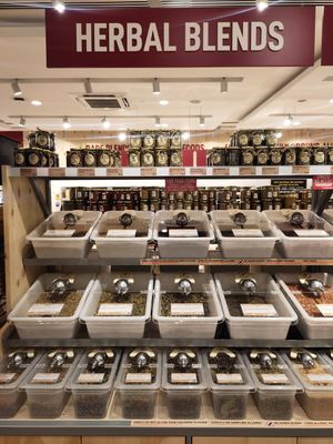 Herbal blends at Scoop Wholefoods - Waterway Point in Northeast Singapore