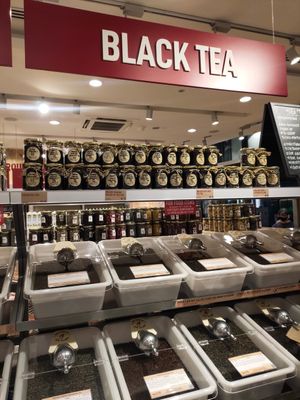 Black tea at Scoop Wholefoods - Waterway Point in Northeast Singapore