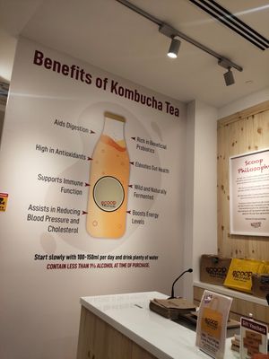 Kombucha at Scoop Wholefoods - Waterway Point in Northeast Singapore