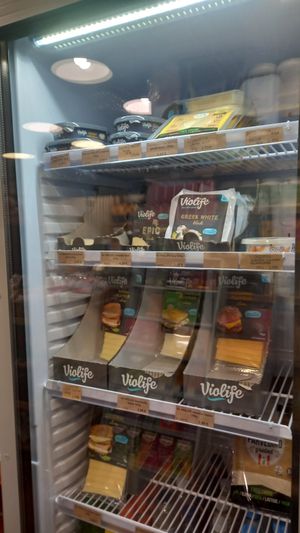 vegan cheese at Zrno do Zrna in Ljubljana