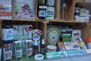 Some items they sell at Zrno do Zrna in Ljubljana