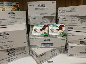 Vegan ice cream. Photo by: Zrno do zrna, trgovina z ekološkimi izdelki on Facebook at Zrno do Zrna in Ljubljana