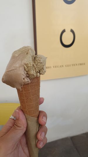 Pistachio and Noccolia at Cortese Café 900 in Florence