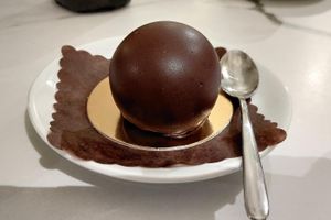 Sacher cake at Cortese Café 900 in Florence