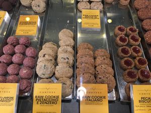 A selection of treats  at Cortese Café 900 in Florence