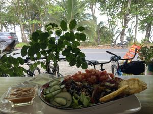 The Buddha bowl   at El Sol Del Caribe in Puerto Viejo De Talamanca