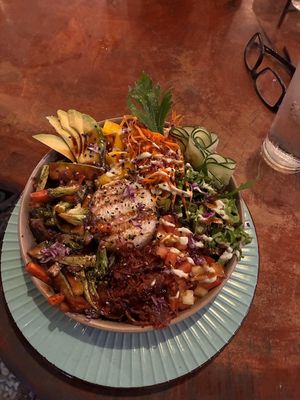 bibimbap at El Sol Del Caribe in Puerto Viejo De Talamanca