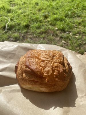 We got too excited to eat all the pastries and only managed to get a pic of this Pan Au Choc!  at Le Gourmand in Newtown