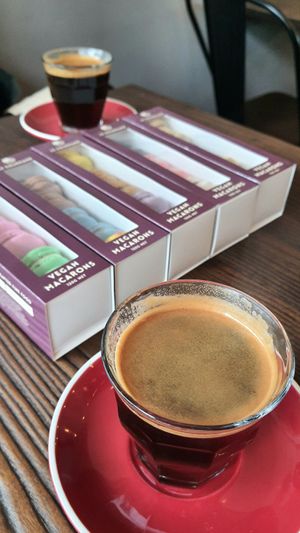 long black at Le Gourmand in Newtown