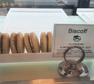 biscoff macarons at Le Gourmand in Newtown