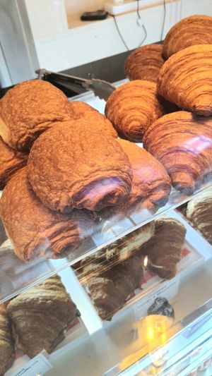 pain au chocolat and croissants at Le Gourmand in Newtown
