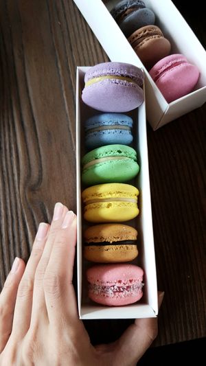 many different flavors and colors! at Le Gourmand in Newtown