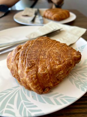 Mushroom and Truffle Oil Croissant at Le Gourmand in Newtown