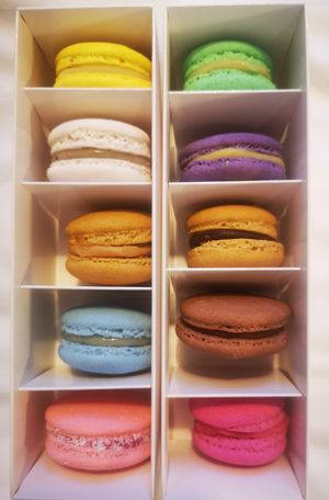 Eating the rainbow 🌈 at Le Gourmand in Newtown