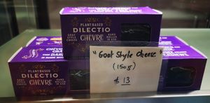 Vegan Goats Cheese at Le Gourmand in Newtown