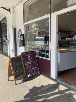 Front of the store  at Le Gourmand in Newtown