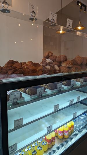 So many croissants! at Le Gourmand in Newtown
