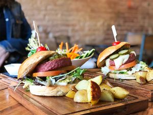 beyond burger at Panorama in Barcelona