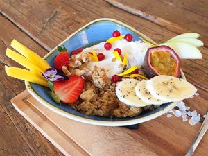 yogurt bowl at Panorama in Barcelona