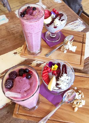 smoothie at Panorama in Barcelona