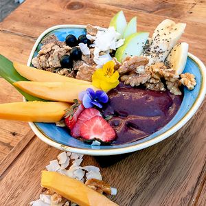 açaí bowl at Panorama in Barcelona