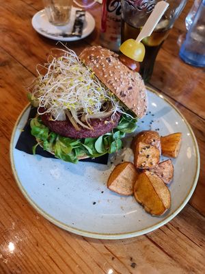 Sad 🍔 at Panorama in Barcelona