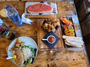 All meal at Panorama in Barcelona