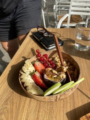 Acaí bowl 🫐  at Panorama in Barcelona